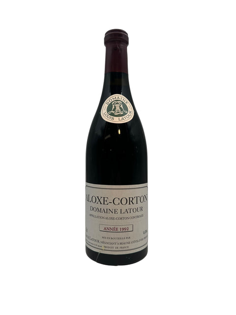 Flasche Aloxe-Corton Domaine Latour 1992