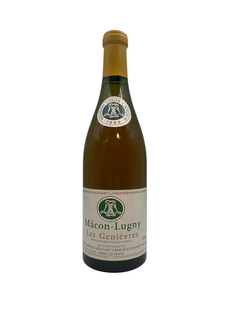 Flasche Mâcon-Lugny Maison Louis Latour 1993 Weißwein
