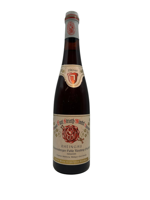 Flasche Riesling Spätlese von 1966 von Carl Striehl