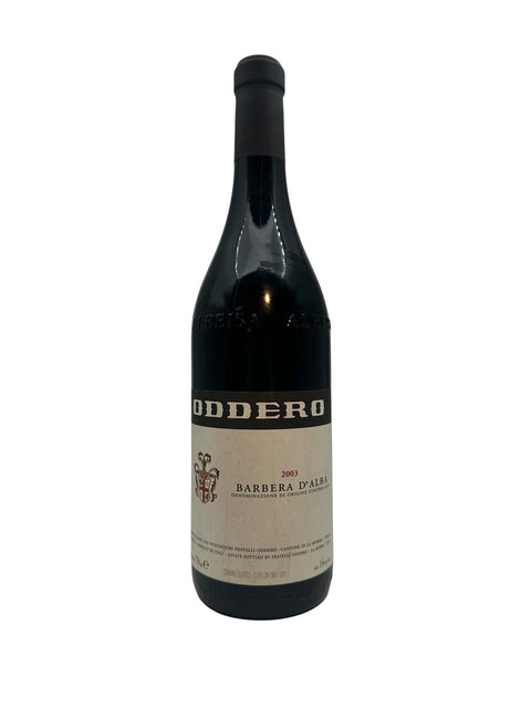 Flasche Barbera d'Alba Oddero 2003
