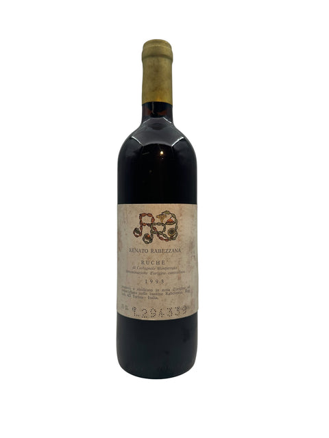 Flasche Rotwein Ruché Renato Rabezzana 1993