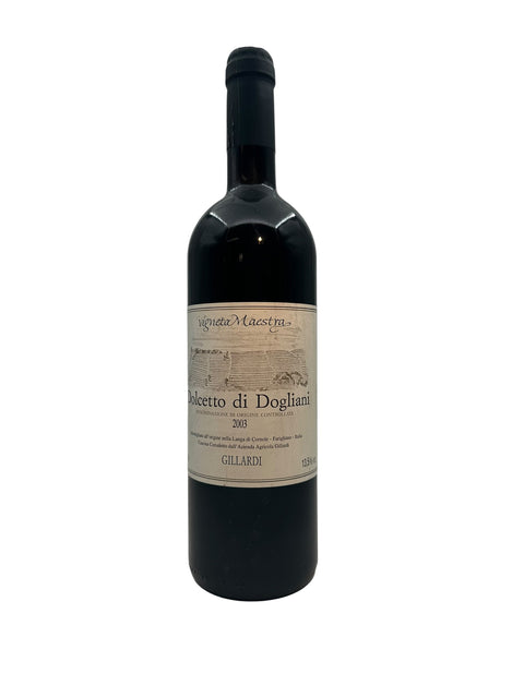 Flasche Rotwein Vigneta Maestra Gillardi 2003