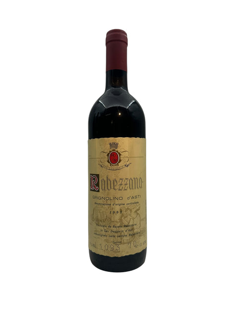 Flasche Rotwein Grignolino d'Asti Rabezzana 1992