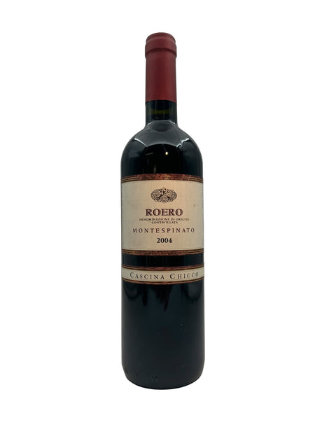 Flasche Rotwein Roero Cascina Chicco 2004
