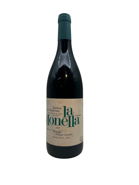 Flasche Rotwein La Monella Braida 2003