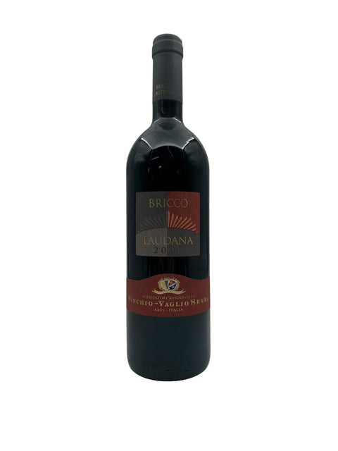 Bricco Laudana 2001 Flasche von Vinchio Vaglio Serra
