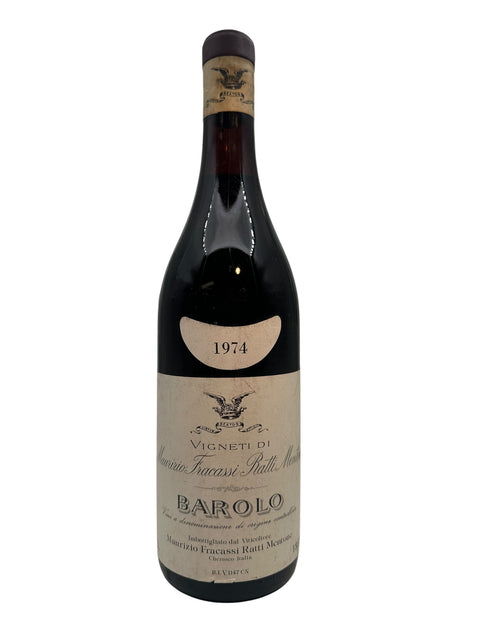 Flasche Barolo Maurizio Fracassi 1974