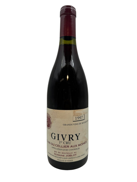 Flasche Givry Domaine Joblot 1997 Rotwein