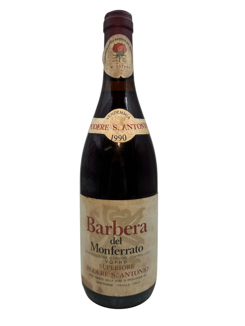 Flasche Barbera del Monferrato Podere S. Antonio 1990