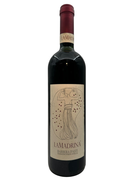 Flasche Rotwein Lamadrina Barbera d'Asti