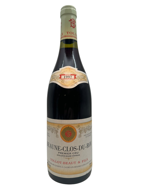 Flasche Rotwein Beaune Clos du Roi Tollot-Beaut 1997