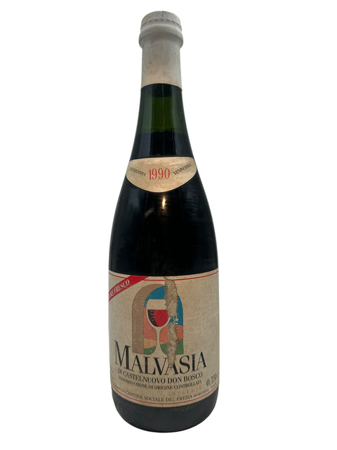 Flasche Malvasia Cantina Sociale 1990 Dessertwein