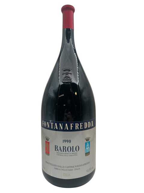 Barolo Fontanafredda 1990 Rotweinflasche