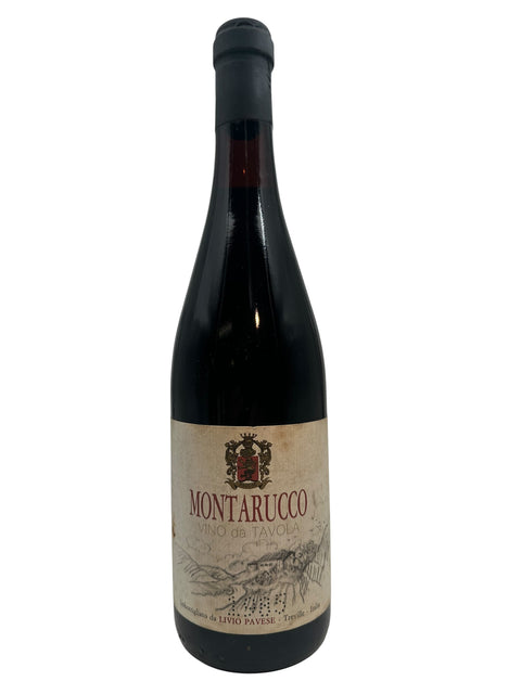 Flasche Montarucco Livio Pavese 2019 Rotwein