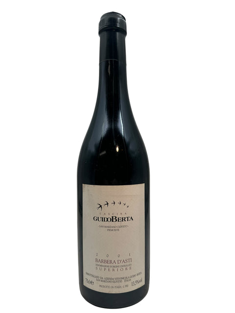 Flasche Barbera d'Asti Guido Berta Jahrgang 2001