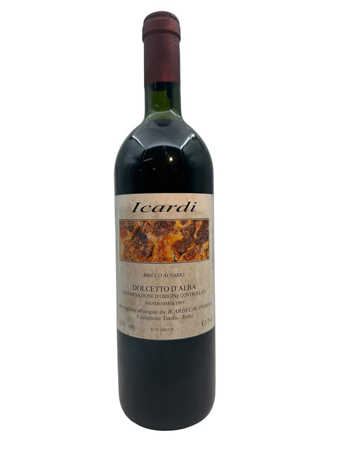 Flasche Dolcetto d'Alba Bricco Ausario Icardi 1993