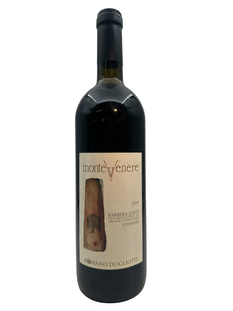 Flasche Monte Venerè Romano Dogliotti 1999 Barbera d'Asti Wein