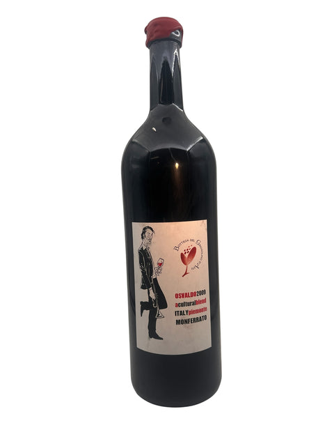 Flasche Osvaldo Bottega del Grignolino 2009 Rotwein aus Monferrato