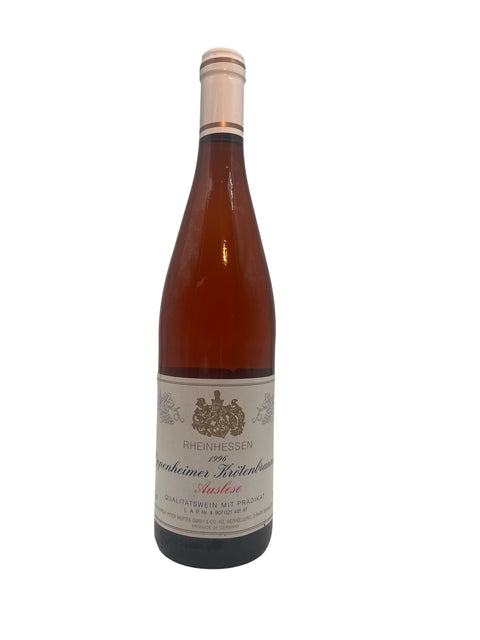 Flasche Niersteiner Krötenbrunnen Auslese 1996 vom Weingut Peter Meierer
