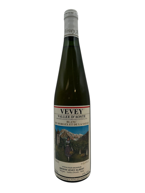 Flasche Vevey Maison Vevey Albert 2002 Weißwein aus dem Vallée d'Aoste