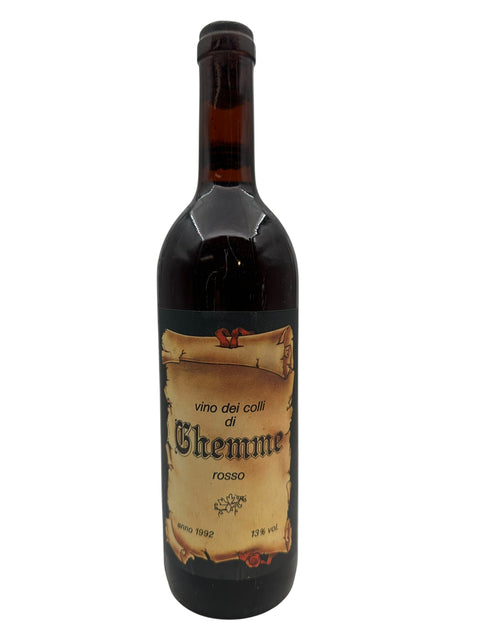 Flasche Rotwein Ghemme Vino dei Colli 1992