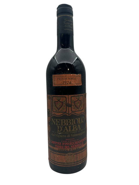 Flasche Nebbiolo d'Alba Cantine d'Invecchiamento 1974