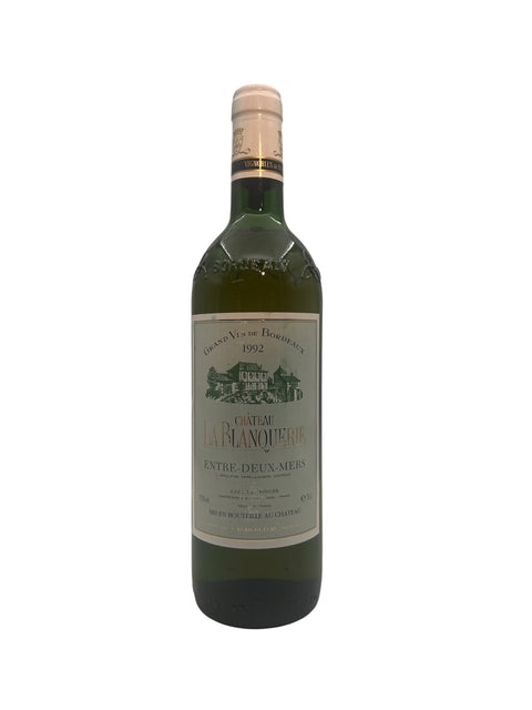 Flasche Weißwein Château La Blanquerie 1992 aus Bordeaux
