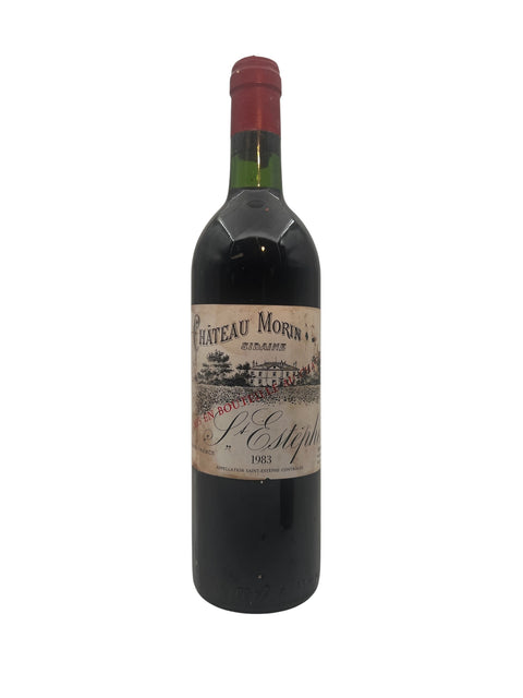 Flasche Wein Château Morin 1983 aus Saint-Estèphe