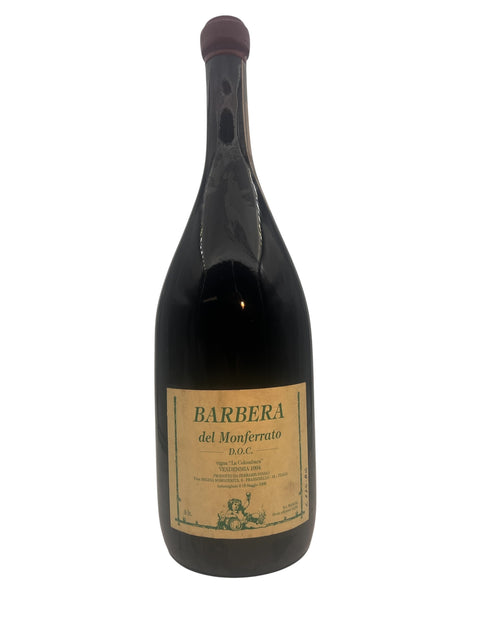 Flasche Barbera del Monferrato La Colombera aus dem Jahr 1974