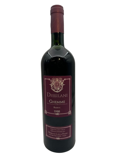 Flasche Ghemme Dessilani 1988