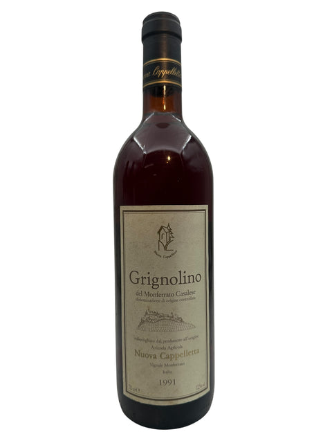 Bild der Flasche Grignolino Nuova Cappelletta 1991
