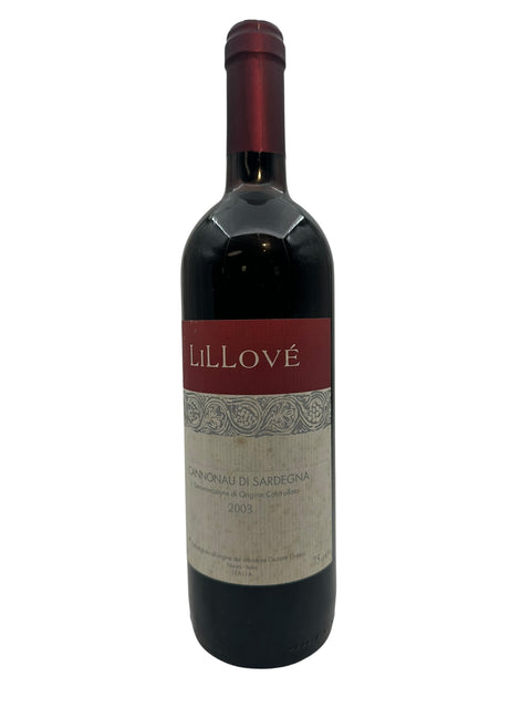 Cannonau di Sardegna LiLLovè 2003 Rotwein aus Sardinien