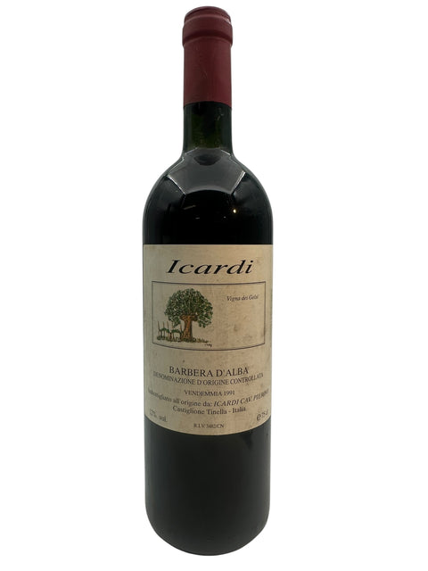 Flasche Icardi Barbera d'Alba 1991