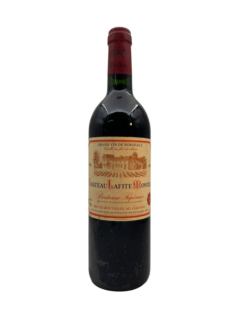 Flasche Rotwein Chateau Lafite Monteil 1995