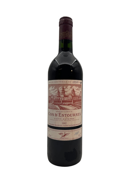 Flasche Rotwein Cos d'Estournel Saint-Estèphe 1992