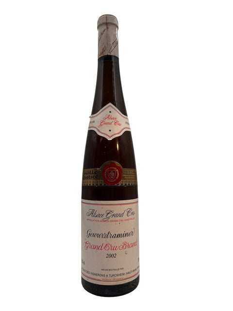 Flasche Gewürztraminer Grand Cru Marke 2002 von Cave de Turckheim
