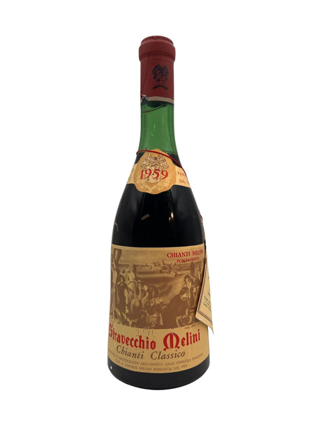 Flasche Stravecchio Melini Chianti Classico 1959