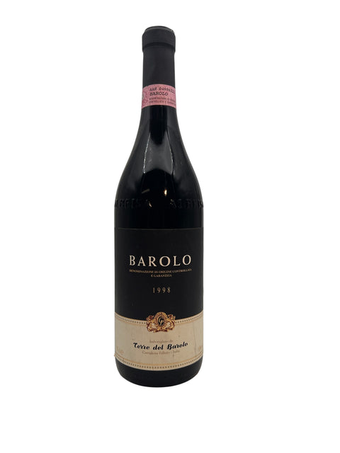 Flasche Rotwein Barolo Terre del Barolo 1998