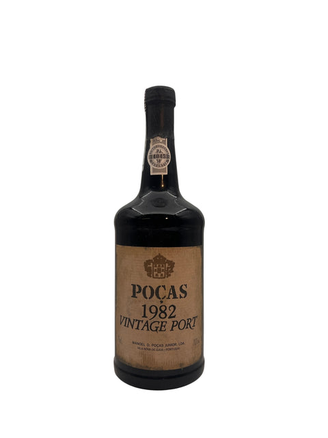 Flasche Poças 1982 Vintage Port von Manoel D Poças