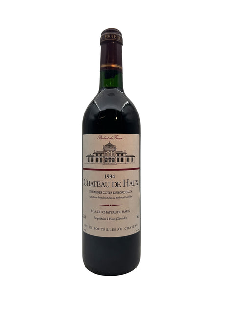 Flasche Rotwein Chateau de Haux 1994 aus Bordeaux