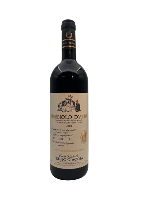 Flasche Nebbiolo d'Alba Bruno Giacosa 2004