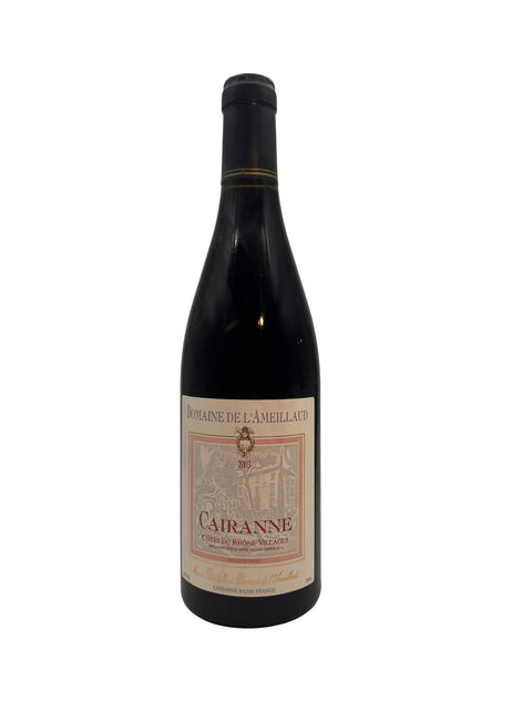 Flasche Rotwein Cairanne Domaine de l'Ameillaud 2003