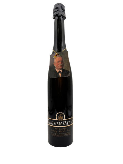 Flasche Sekt Geheimrat J Wegeler 1994