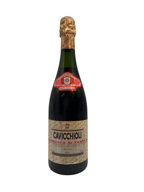 Flasche Lambrusco di Sorbara Cavicchioli