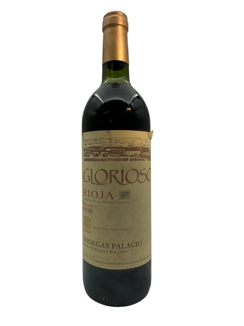Glorioso Bodegas Palacio 1998 Rotwein aus Rioja, Spanien